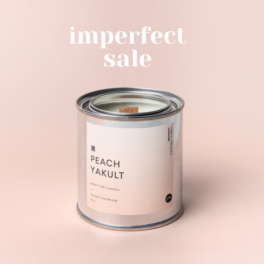 Peach Yakult | Imperfect Candle