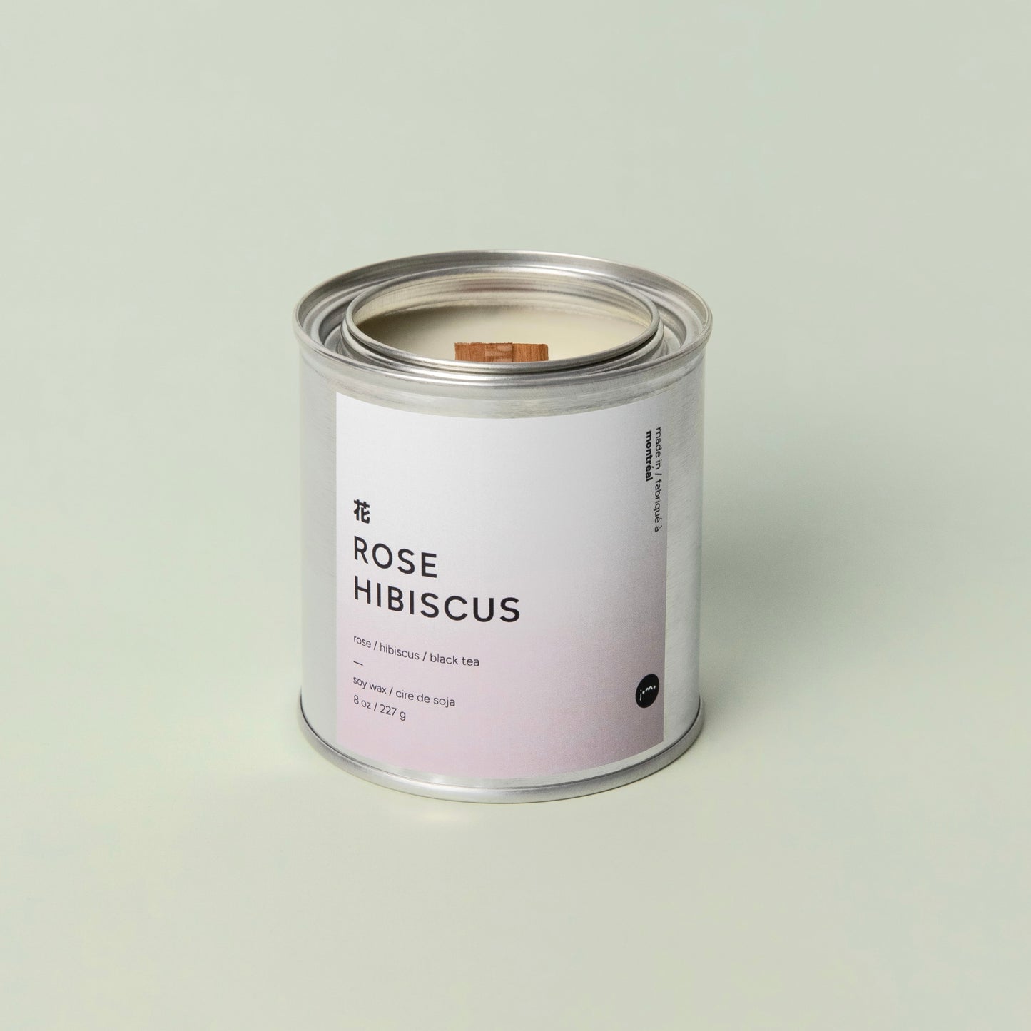 Rose Hibiscus | Tea Tin Candle