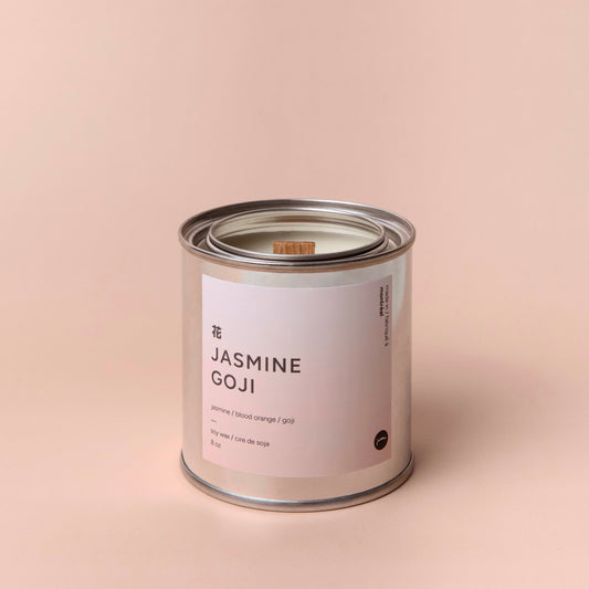 jasmine goji soy candle