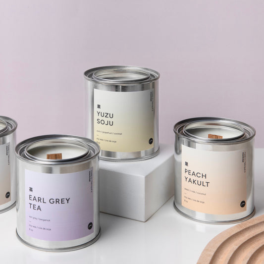 Peach Yakult | Tea Tin Candle