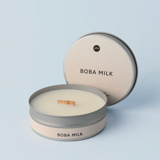 Boba Milk | Travel Tin Candle