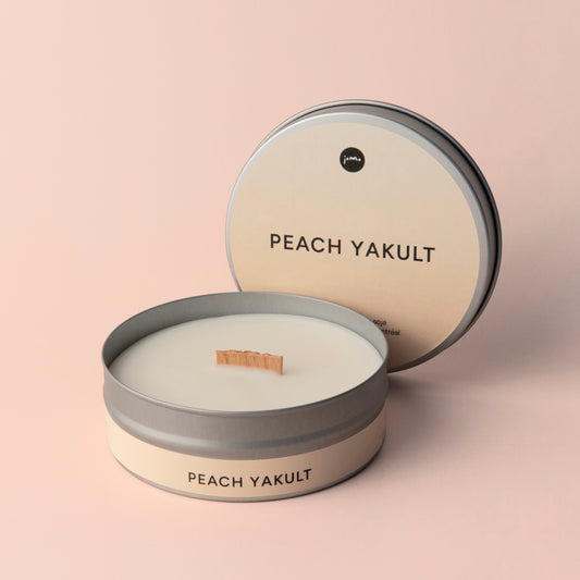 Peach Yakult | Travel Tin Candle